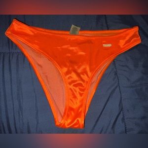 Orange Triangl Bikini Bottom